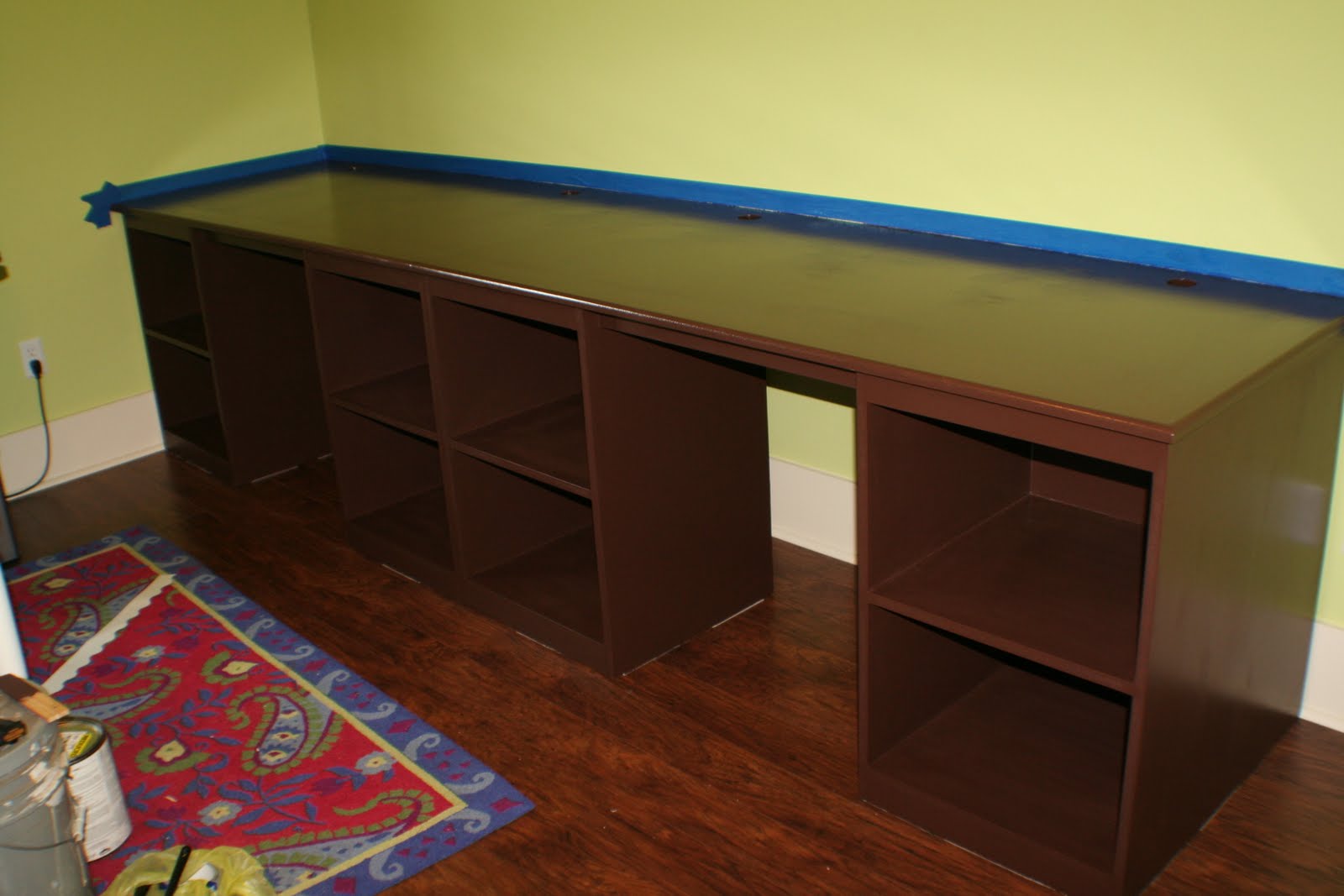 Our Home on County Road 39 Homeschool Room Paint Color