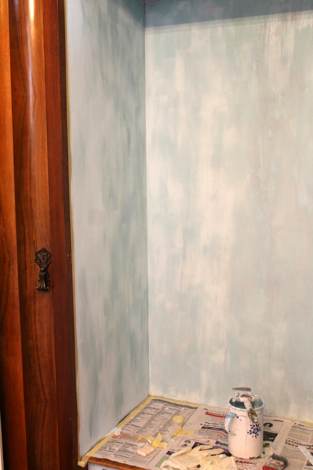 My little cozy home (cilli studio): l'armoire french style dipinto ... Armadio vintage