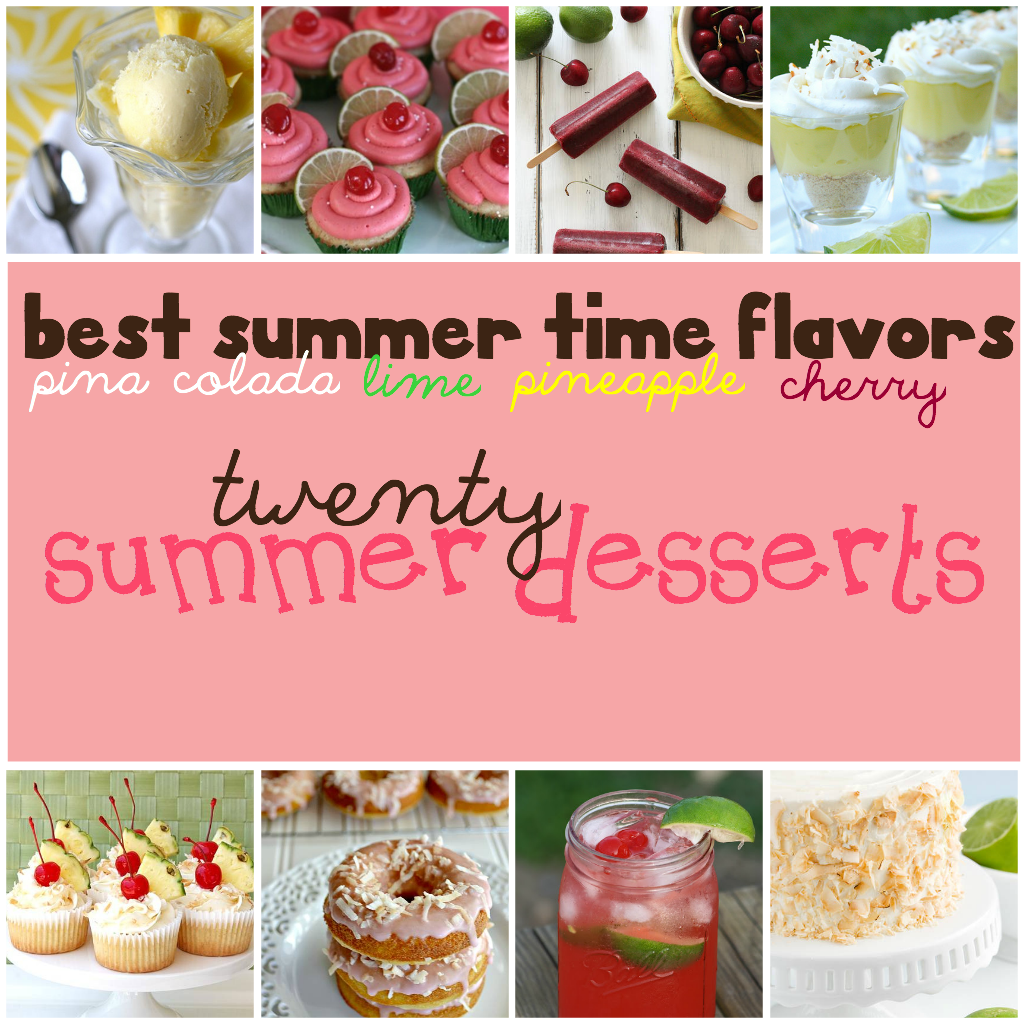 The Best Summer Time Flavors of Dessert Something Swanky