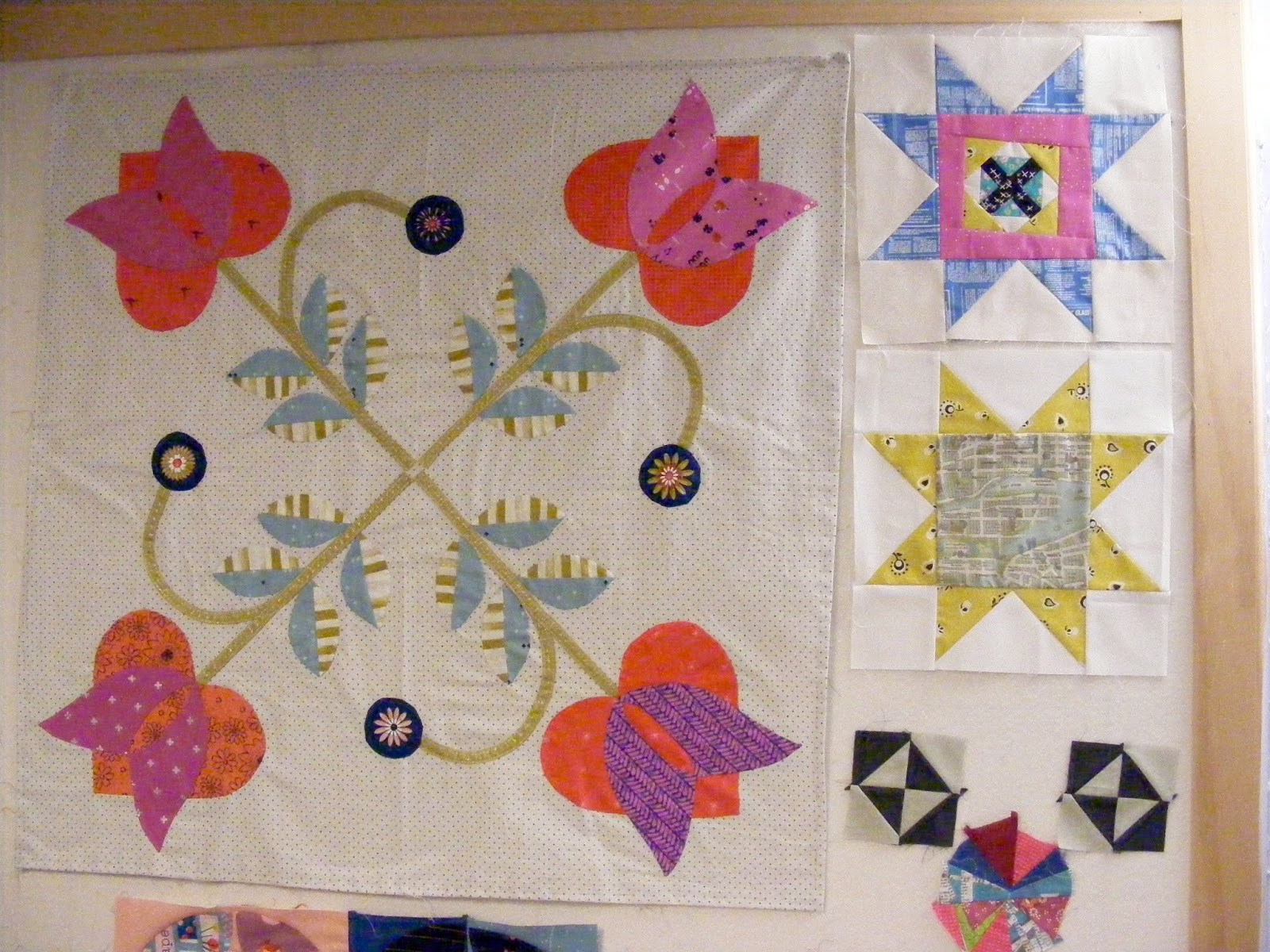 TIA CURTIS QUILTS Ft Leavenworth Quilt Club BOM 1 Simple Star