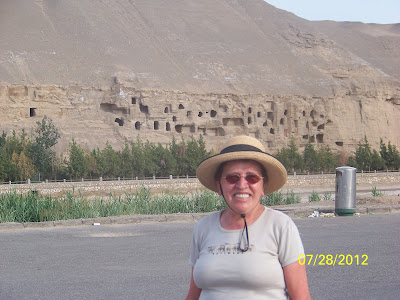 grottes de Dunhuang partie non visitée grottes de Dunhuang partie non visitée
