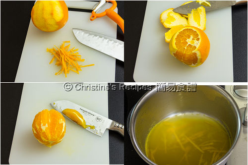 煎雞扒配香橙汁製作圖 Pan-fried Chicken Thigh in Orange Sauce Procedures02