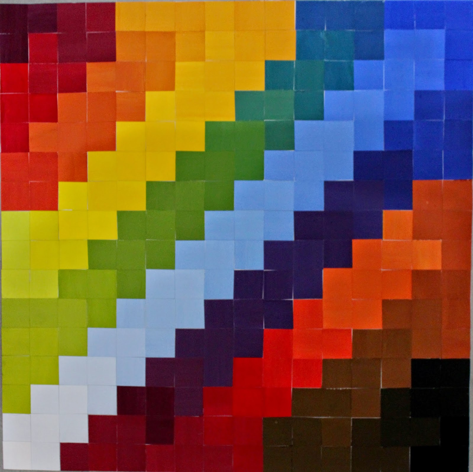 Gradasi Warna Nirmana Mosaic | Berita Indonesia