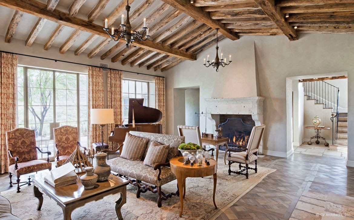 Case in legno stile mediterraneo: oltre idee su arredamento in ... Ville in pietra e legno
