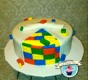 Lego Rollup Cake
