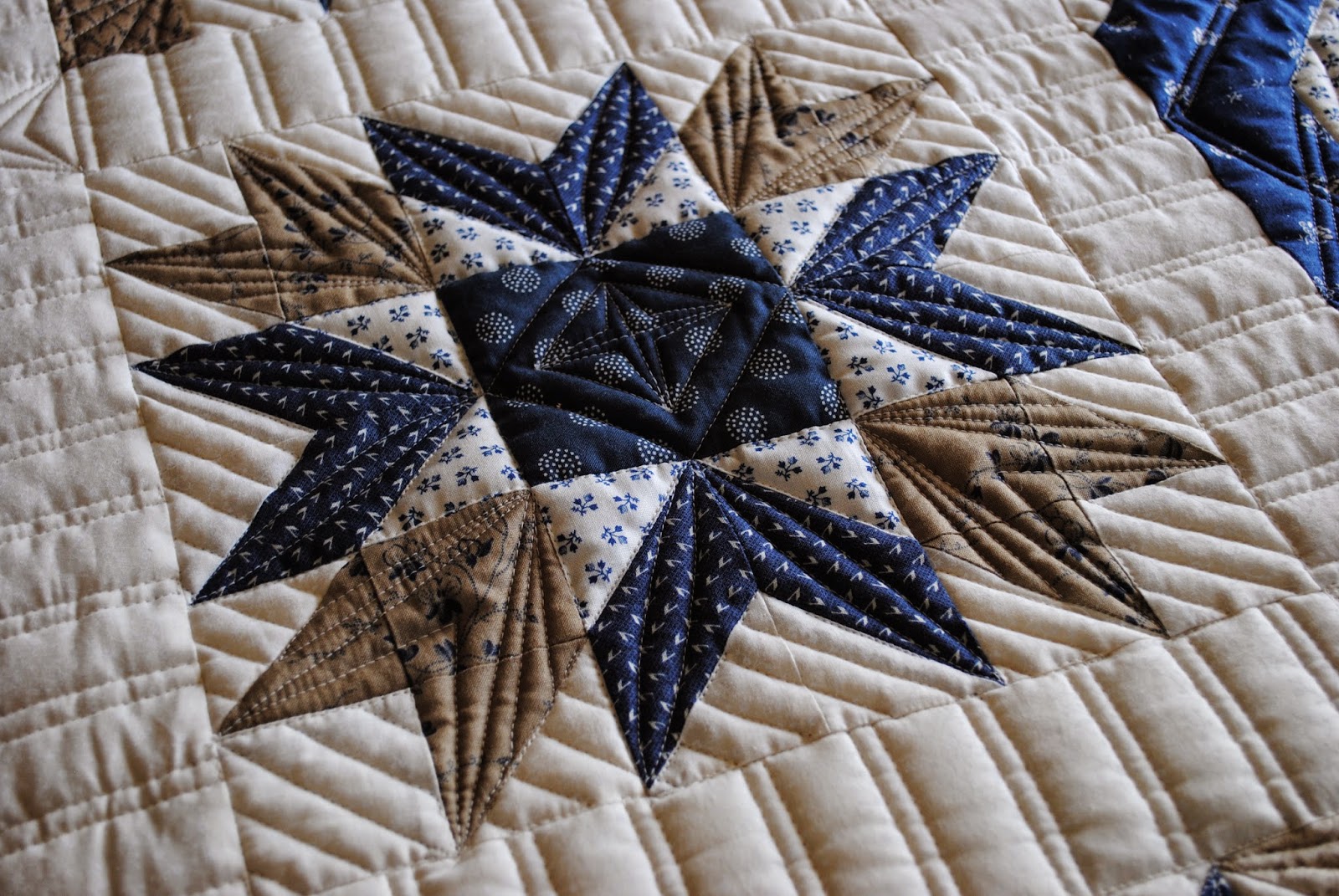 Quilting It My "Apple Pie in the Sky" sampler quilt.