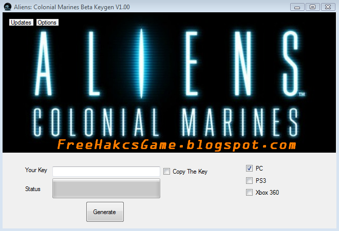 Aliens Colonial Marines Steam Key Generator Aliens Colonial Marines Steam Key Generator