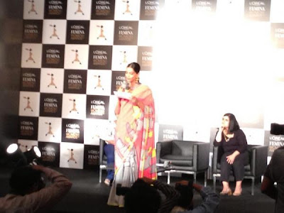Sonam Kapoor at L'Oreal press conference