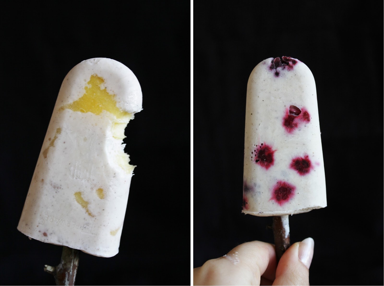 This Rawsome Vegan Life fruit popsicles with coconut milk