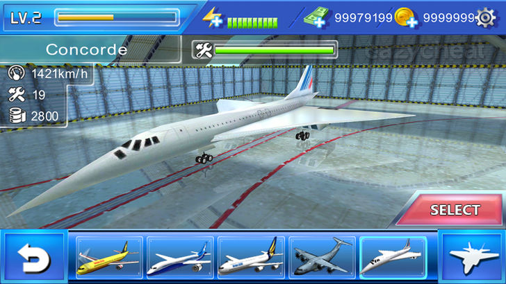Plane Simulator 3D Cheats