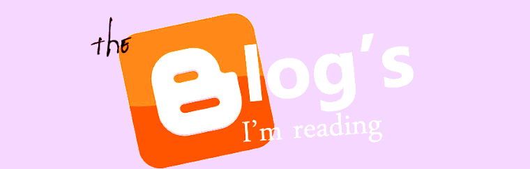 the blogs I'm reading