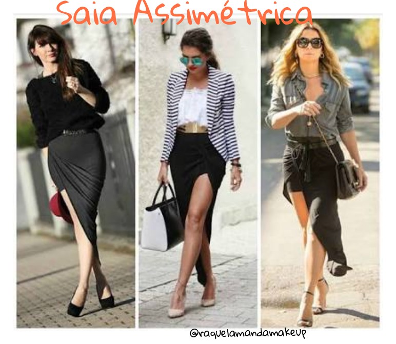 saias assimetricas