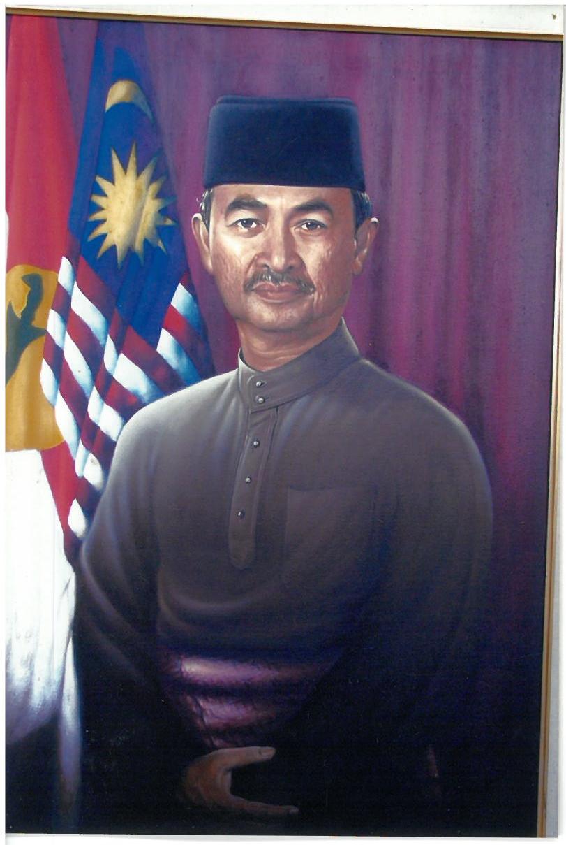 Lukisan ZainaLong Pak Lah (Former PM of Malaysia)