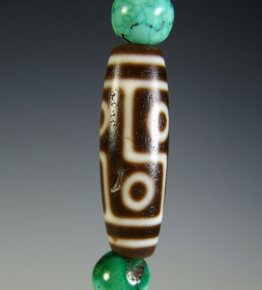 Tibetan dZi and other Himalayan Beads Taiwanese dZi