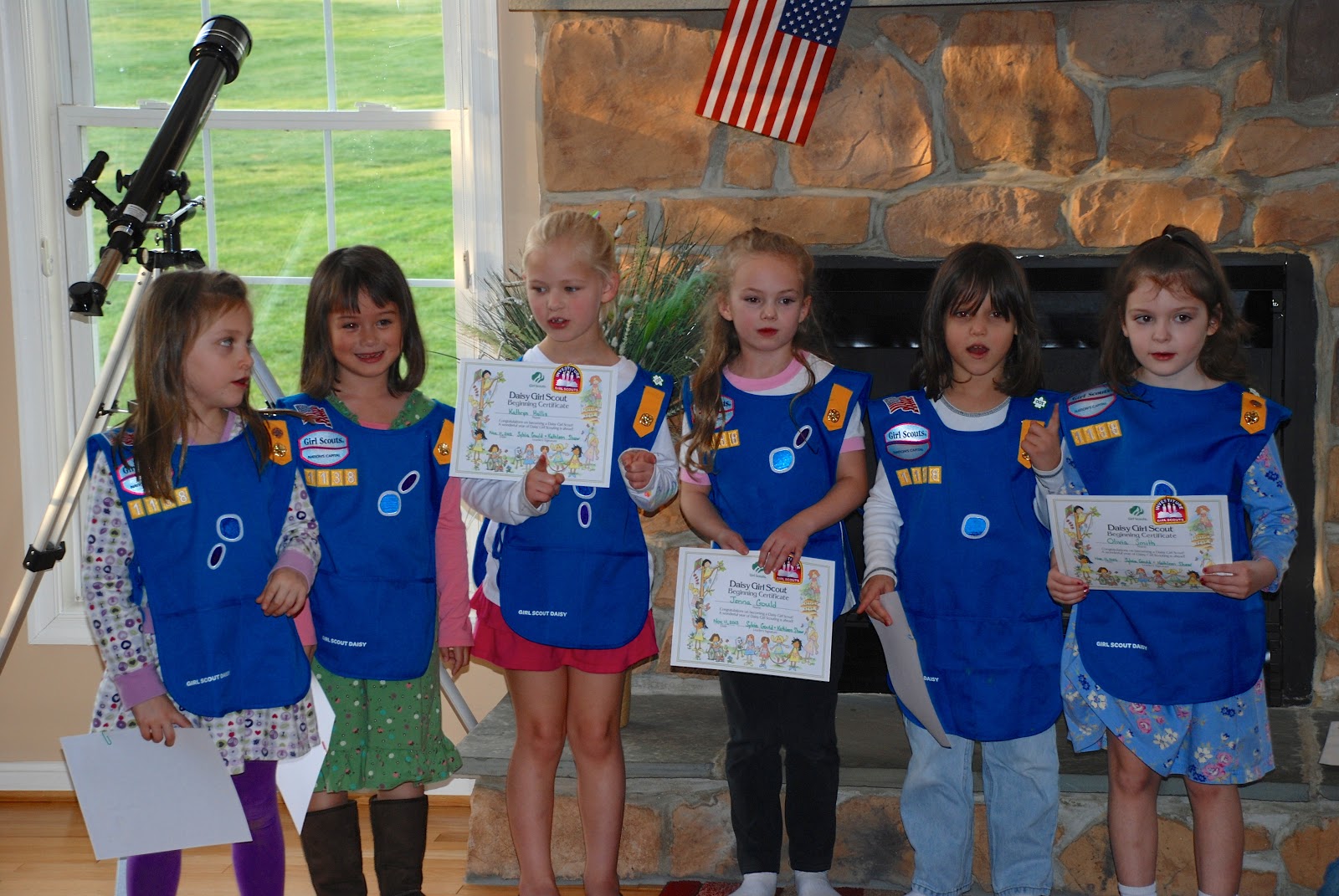 Girl Scout Troop 1138 Daisy Investiture