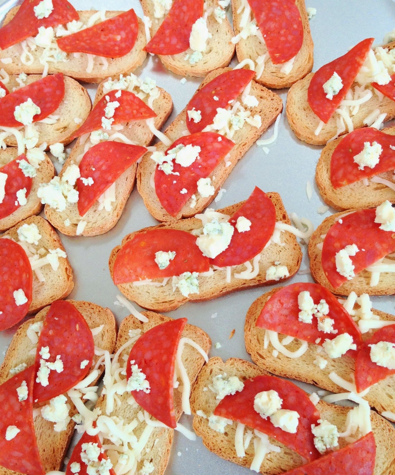 michelle paige blogs 4th of July Melba Toasts Appetizer