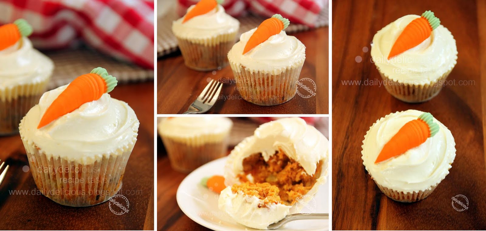 Cute Carrot Cake Cupcakes Cute Carrot Cake Cupcakes