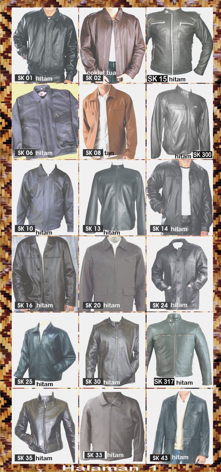 Katalog Jaket Kulit