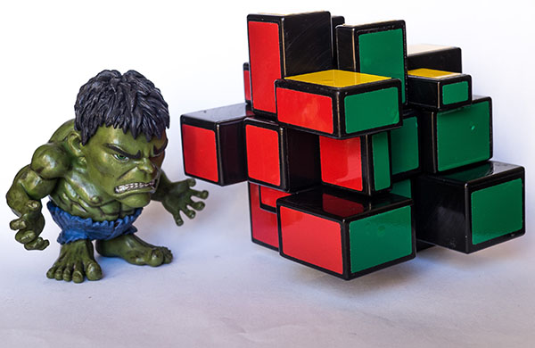 Horror Mirror Stickers - Rubik Mirror 2 soluciones en vacaciones verano 2015 3x3x3 unboxing Horror Mirror Stickers - Rubik Mirror 2 soluciones en vacaciones verano 2015 3x3x3 unboxing