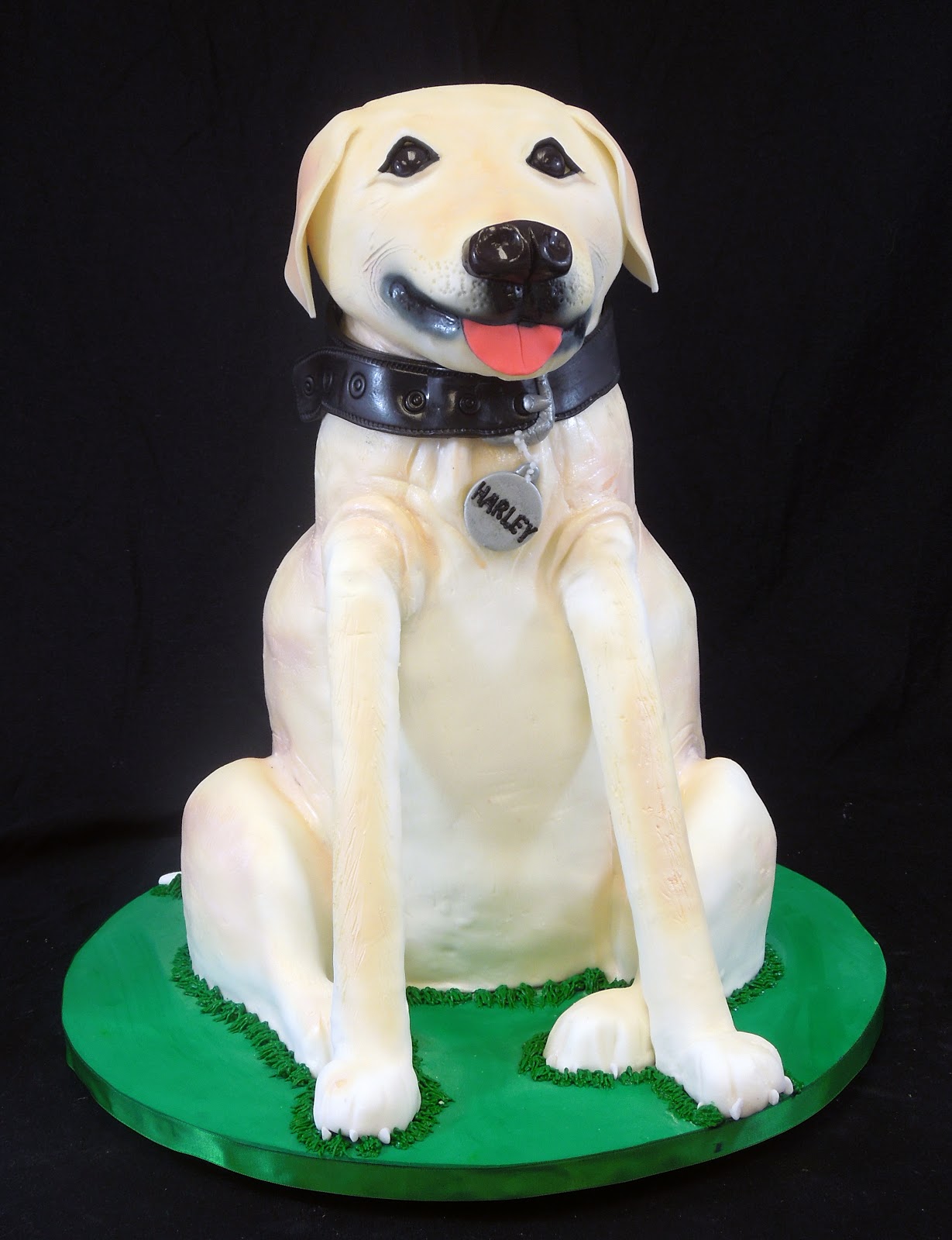 Cake Fiction Labrador Groom's Cake