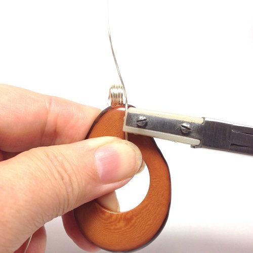 How to Wire Wrap Multiple Donut Statement Necklace Tutorial The Beading Gem's Journal