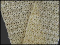 VIDEO:New Crunch Stitch Scarf