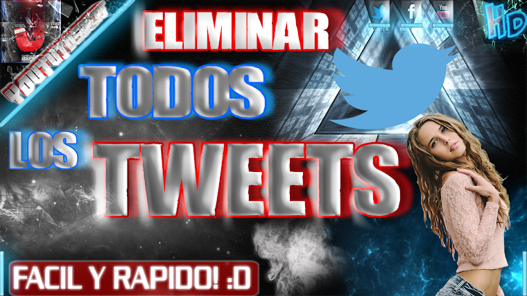 COMO BORRAR TODOS LOS TWEETS DE TWITTER | 2015