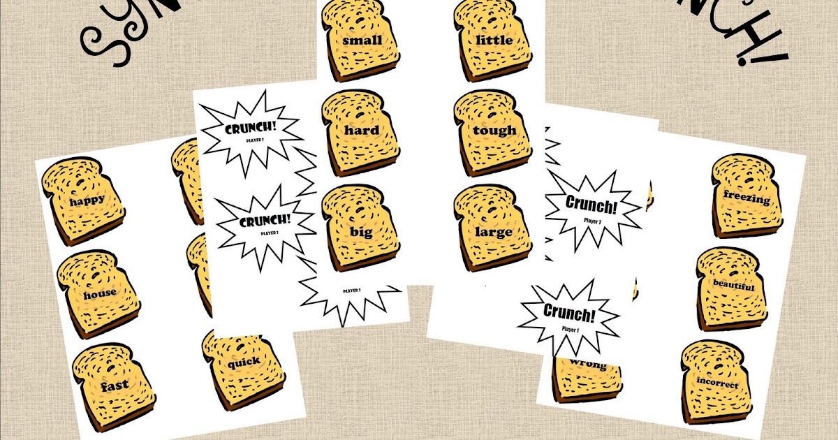 Classroom Freebies Synonym Toast Crunch
