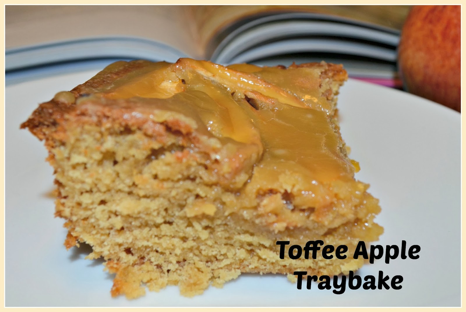 Toffee Apple Traybake Recipe