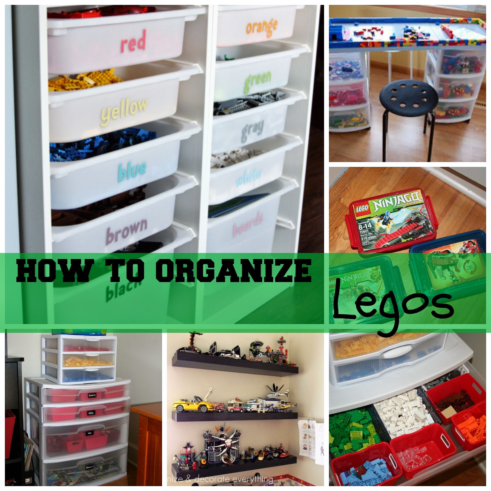 Organizing Plus 123 How to Organize Legos