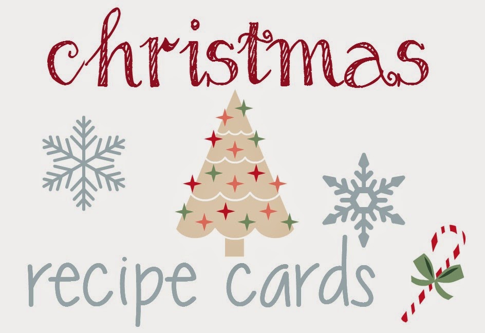 holiday recipe cards