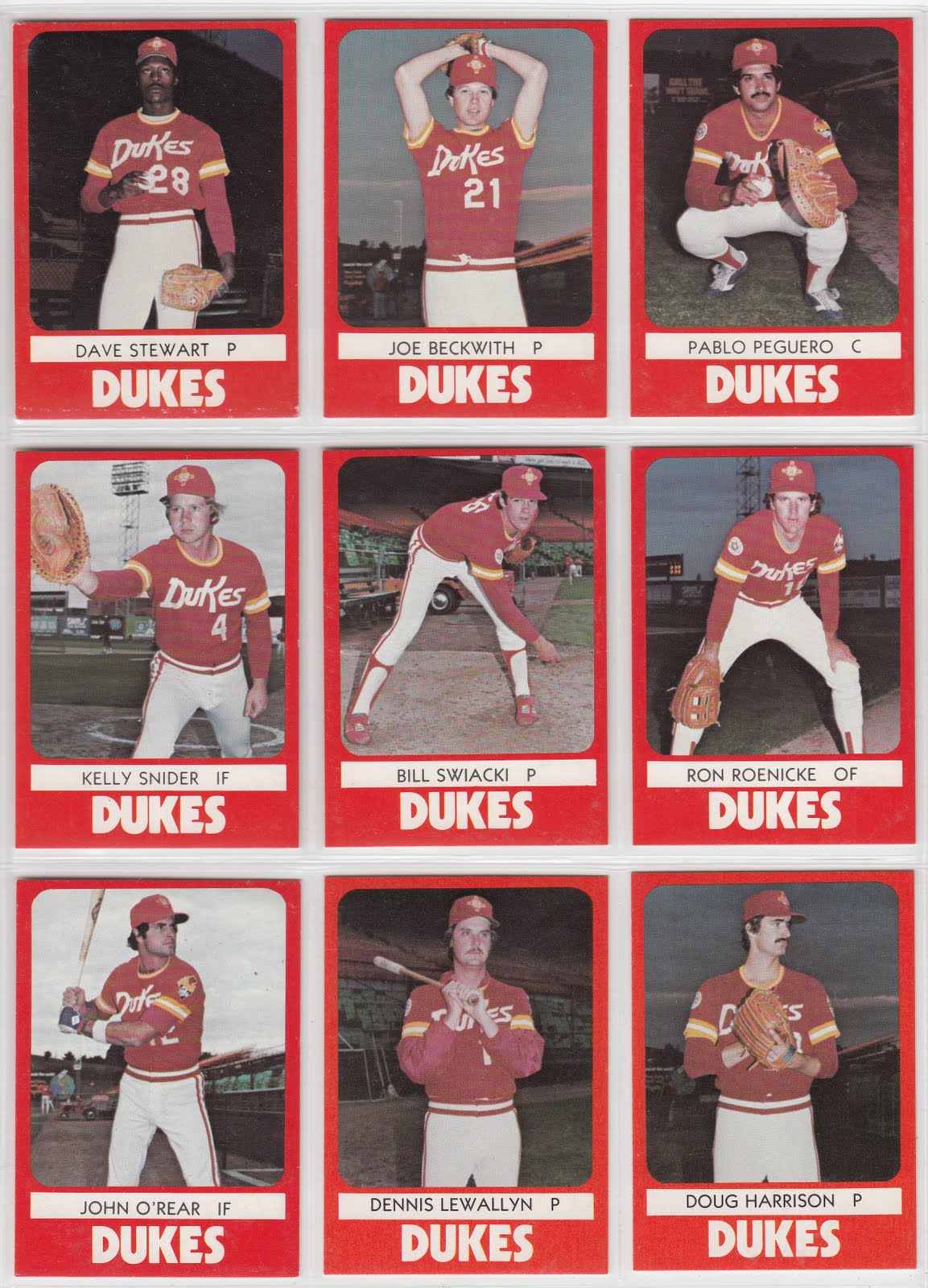Dodgers Blue Heaven Collection 1980 Albuquerque Dukes