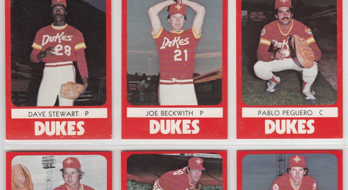 Dodgers Blue Heaven Collection 1980 Albuquerque Dukes