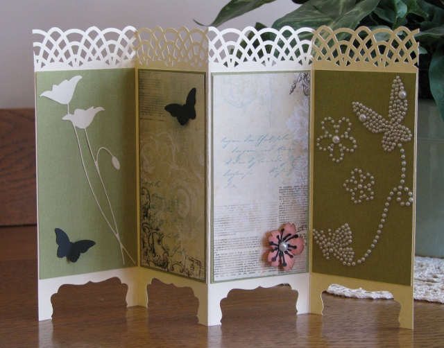 On The Fringe Folding Screen