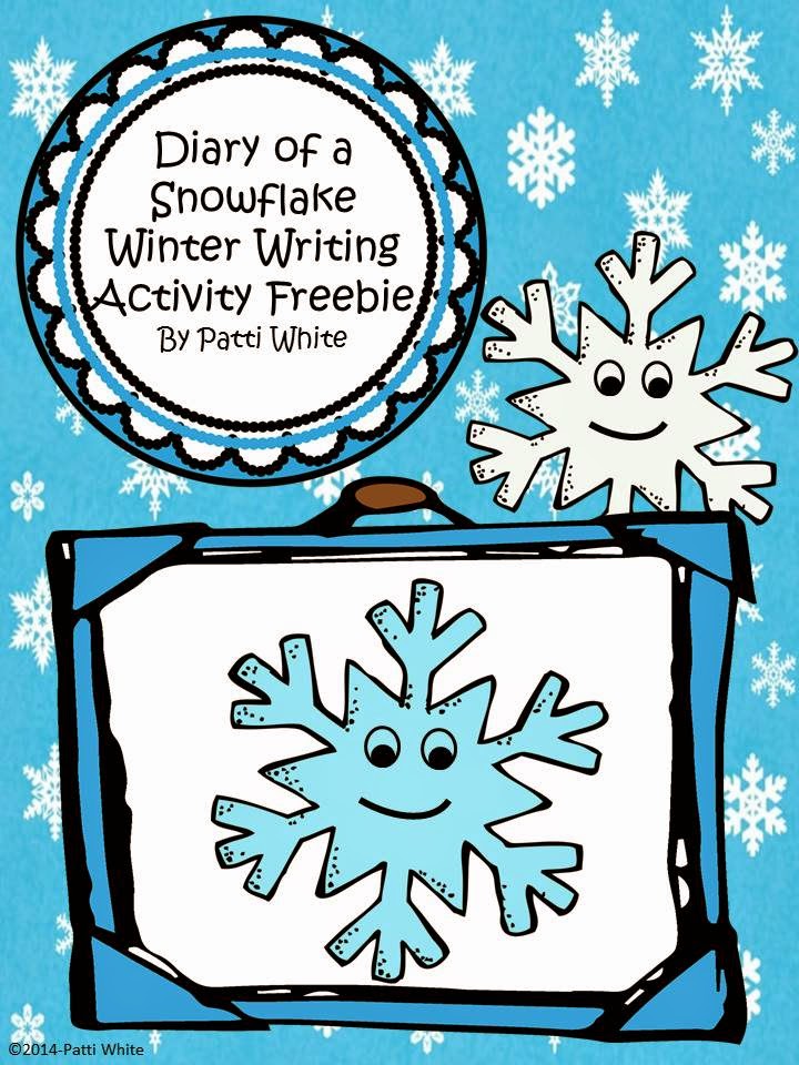 http://www.teacherspayteachers.com/Product/Diary-of-a-Snowflake-Winter-Writing-Activity-Freebie-1616373