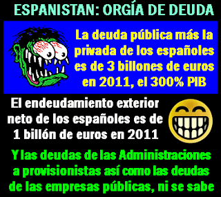 espanistan orgía deuda