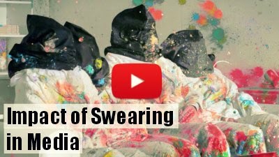 Watch how swearing in media can affect your family via geniushowto.blogspot.com social videos