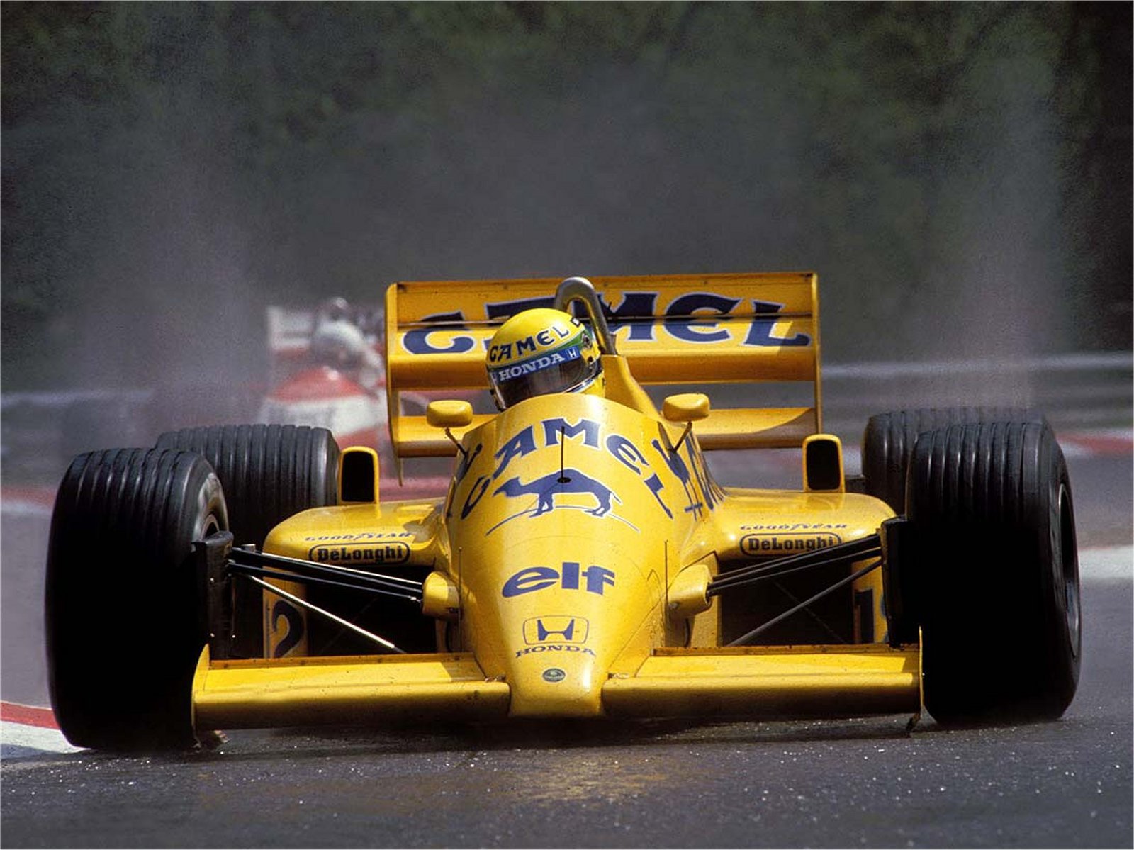 Resultado de imagen de Detroit - la última victoria de Lotus con Ayrton Senna