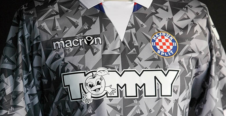  Hajduk Split Established - Camiseta - Gris : Ropa