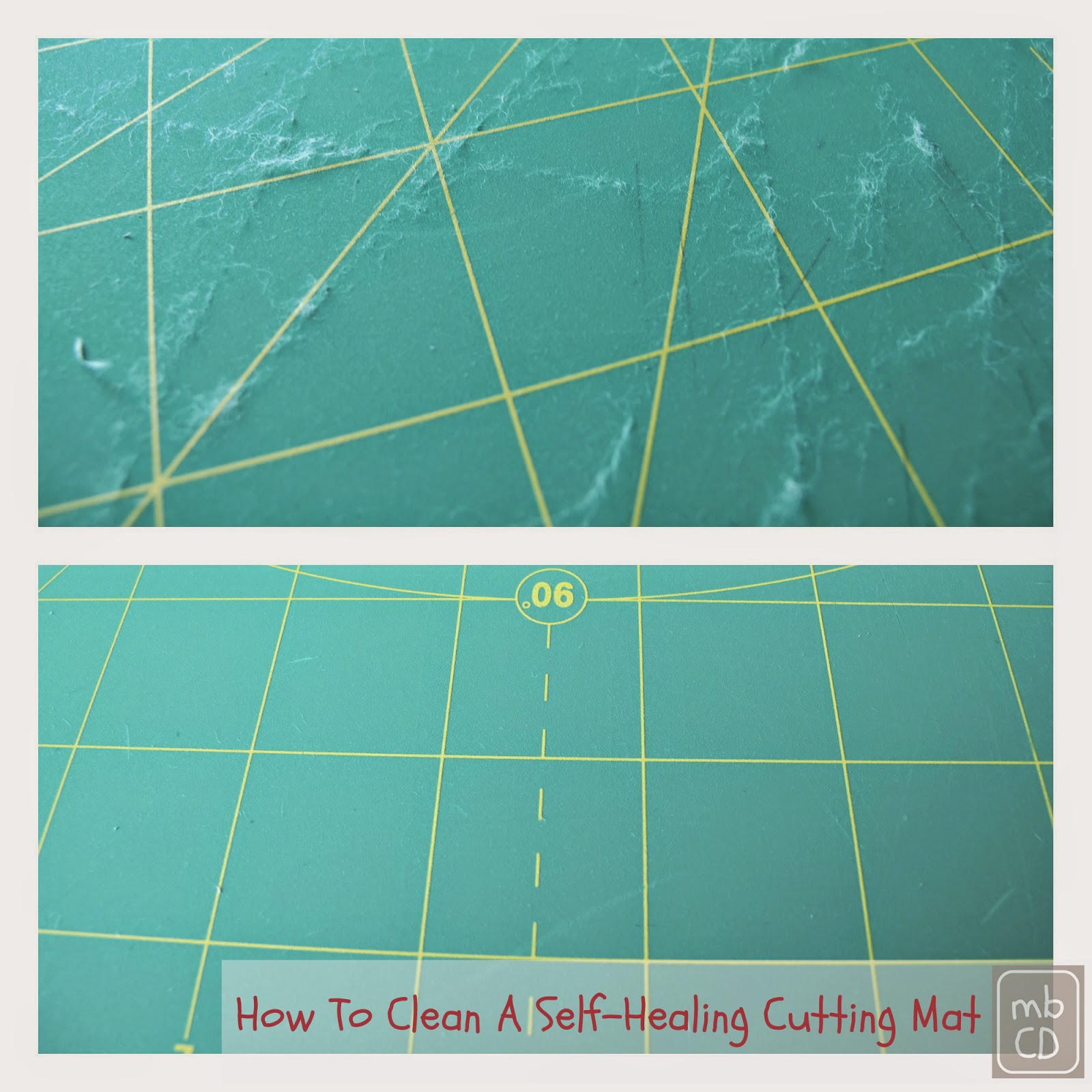  Elan Cutting Mat A4 Green, Self Healing Cutting Mat