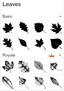 Free Fall Leaf Images from PicMonkey from Blissful Roots
