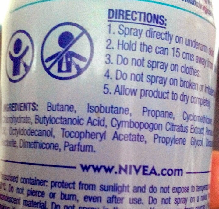 Nivea Antiperspirant Deodorant Review