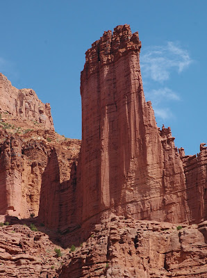 The Fisher Towers near Moab,Utah