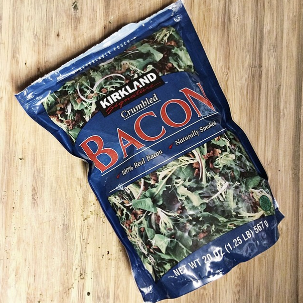 THE EAT YOUR HEART OUT DIET Whole30 Tip // Costco Crumbled Bacon