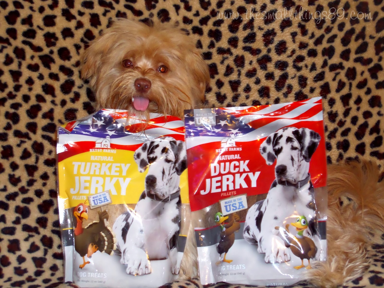 Betsy Farms Made in the USA Turkey & Duck Jerky Dog Treats {Review}