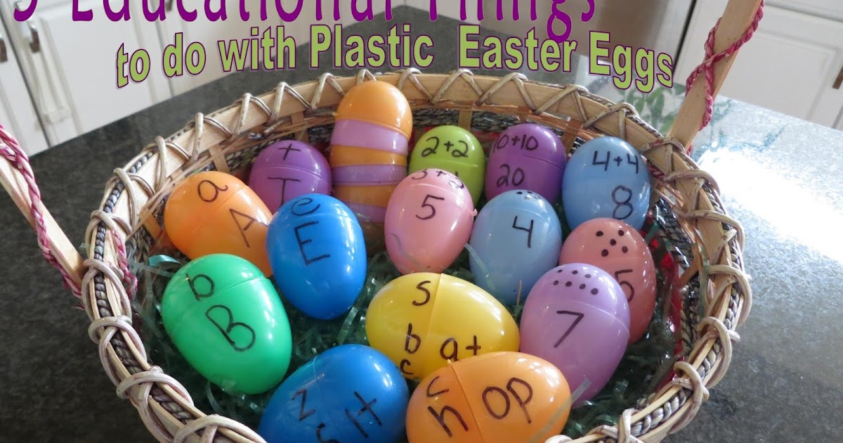 Two Magical Moms 5 Things to do With all the Plastic Easter Eggs