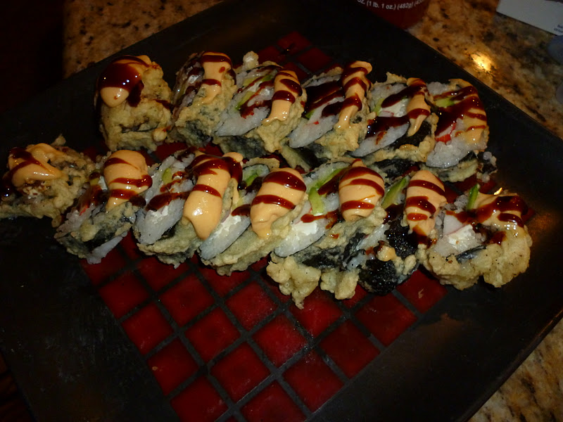 Tada's Kooky Kitchen Las Vegas Roll Sushi