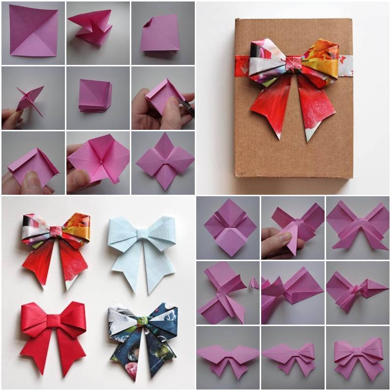 Do It Yourself! Membuat Kreasi Pita Origami dari Selembar