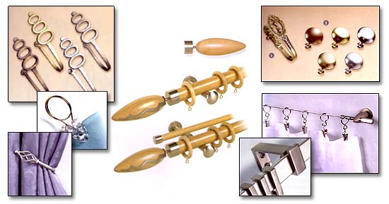 cortinas y persianas accesorios para cortinas