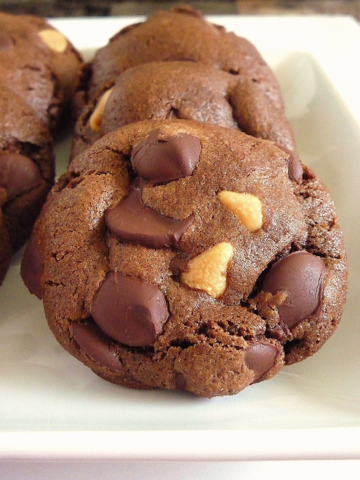 Being A Bear 12 Days of Cookies Day the Fourth( Double ChocolateDouble Peanut Butter Cookies)